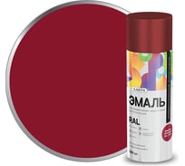 Аэрозольная эмаль ЛАКРА винно-красная RAL 3005 Лк-00012489