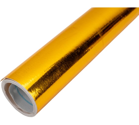 Самоклеящаяся плёнка FARBE (голография золото; 0.45x2 м) 6007
