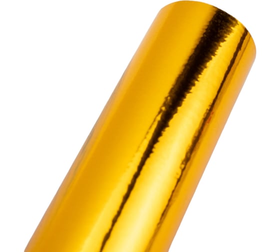 Самоклеящаяся плёнка FARBE (голография золото; 0.45x2 м) 6007