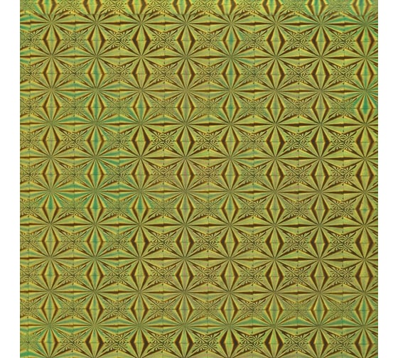 Самоклеящаяся плёнка FARBE (голография желтая; 0.45x2 м) 6018