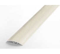 Порог разноуровневый алюминиевый Лука 41 мм, 0,9 м, ламинированный, Сосна скания УТ000066222