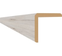 Универсальный угол STELLA МДФ, 2700x24x24 мм, Дуб Санремо белый, 10 шт. ЦБ-00007526