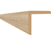 Универсальный угол STELLA МДФ, 2700x24x24 мм, Дуб Сонома, 10 шт. ЦБ-00007527