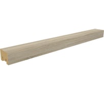 Интерьерная рейка STELLA Милана МДФ, 20x30x2700 мм, Дуб Сонома, упаковка 8 шт. ЦБ-00007615