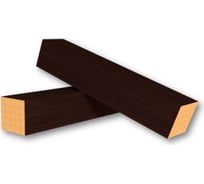 Столбик для напольного плинтуса STELLA МДФ, Венге, упаковка 6 шт. ЦБ-00004449