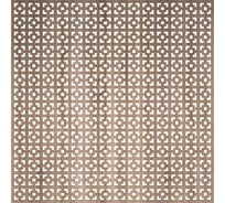 Потолочная плита STELLA Дамаско МДФ, перфорация, 595x595 мм, Дуб Винтаж, упаковка 14 шт. ЦБ-00004790