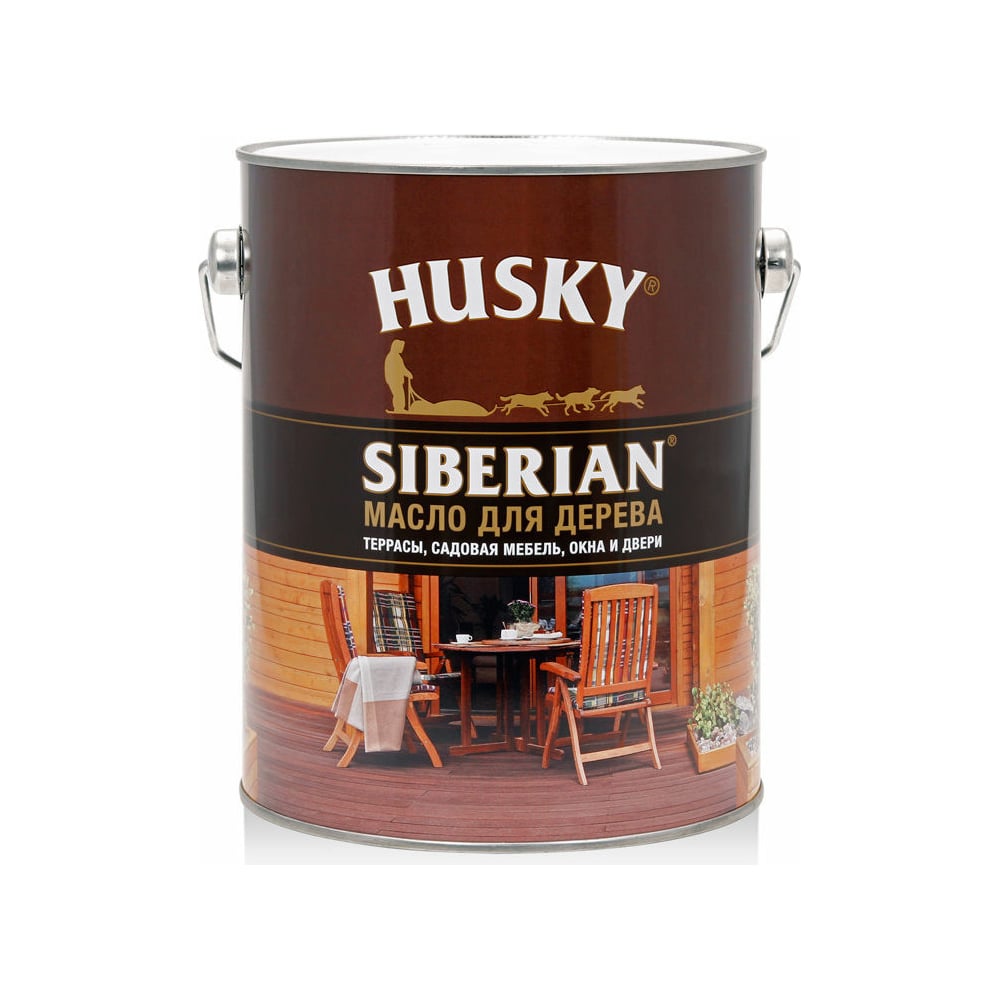Масло для дерева HUSKY SIBERIAN 2,7 л 26940 - выгодная цена, отзывы ...