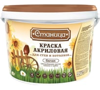 Краска для стен и потолков Станица (белая; 1,3 кг) СС13
