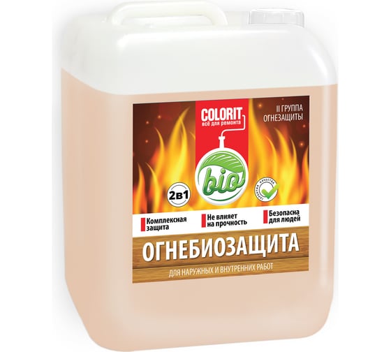 Огнебиозащита ХимПродукт COLORIT (тонированная; 10 кг) ОБЗТ10