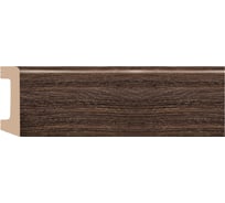 Плинтус напольный Decomaster D234-81ДМ 58x16x2400 мм D234-81 ДМ