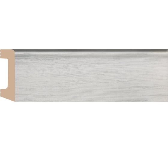 Плинтус напольный Decomaster D234-84ДМ 58x16x2400 мм D234-84 ДМ