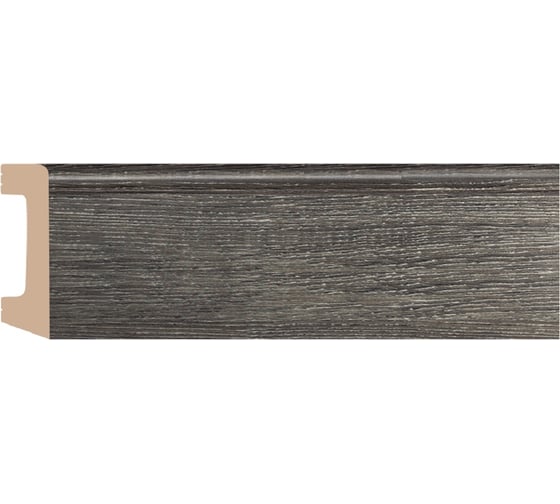 Плинтус напольный Decomaster D234-87ДМ 58x16x2400 мм D234-87 ДМ