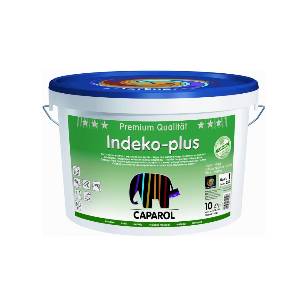 Экологичная краска Caparol Capamix Indeko Plus - выгодная цена, отзывы .
