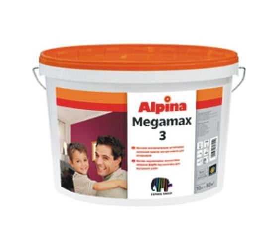 Особостойкая латексная краска Caparol Alpina Megamax 3 1