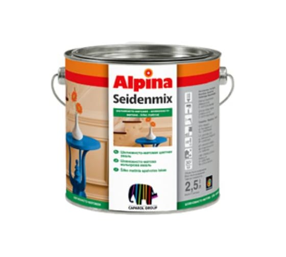 Эмаль Caparol Alpina Seidenmix 1