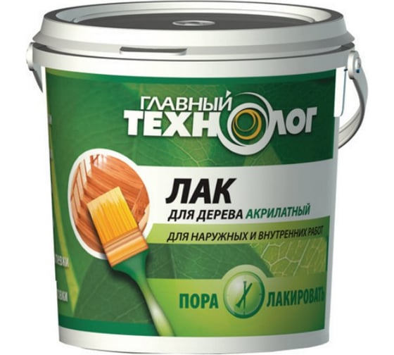 Акрилатный лак для дерева Новбытхим ГТ 1