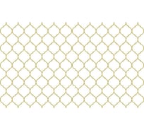 Кухонный фартук Декор Трейдинг Арабеска GOLD (3000x600x1.5 мм; глянец) АрабескаGOLD3м