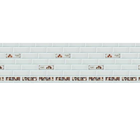 Кухонный фартук Декор Трейдинг Керамика (2000x600x1.5 мм; глянец) Керамика2м