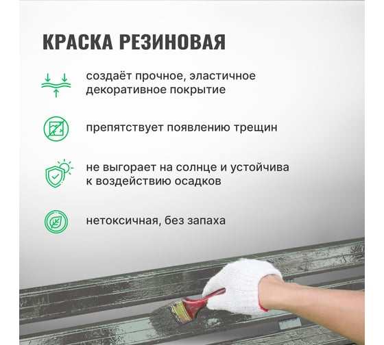 Резиновая краска PROSEPT SuperRubber (серый Ral 7004; 3 кг) 072-3