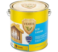 Декоративная пропитка для дерева VERES Эко № 2 сосна, 2.5 л 43091