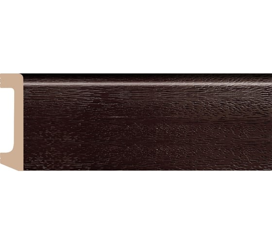 Плинтус напольный Decomaster D235-433ДМ 80x17x2400 мм D235-433 ДМ 1