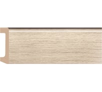 Плинтус напольный Decomaster D235-72/20ДМ 80x17x2400 мм D235-72 ДМ