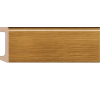 Плинтус напольный Decomaster D235-73/20 ДМ 80x17x2400 мм D235-73 ДМ