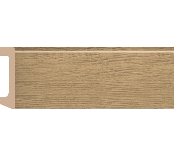 Плинтус напольный Decomaster 80x17x2400 мм D235-83 ДМ