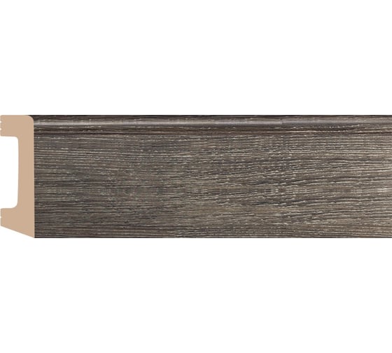 Плинтус напольный Decomaster 80x17x2400 мм D235-86 ДМ