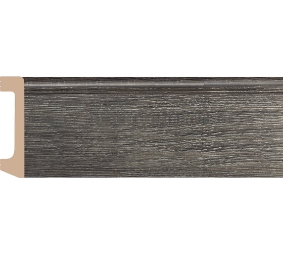 Плинтус напольный Decomaster 80x17x2400 мм D235-87 ДМ