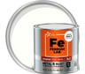 Грунт-эмаль FERRUM LAB по ржавчине 3 в 1 белая глянцевая база А, банка 0,7 л 213363
