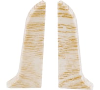 Заглушка для плинтуса Волшебная палочка ПВХ 58 мм, 2 шт, цвет 5814 УТ000072802