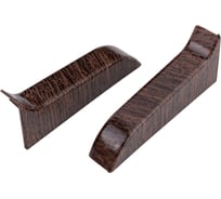 Заглушка для плинтуса Волшебная палочка ПВХ 58 мм, 2 шт, цвет 5811 УТ000072790