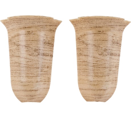 Угол наружный для плинтуса Волшебная палочка ПВХ 58 мм, 2 шт, цвет 5805 УТ000072769