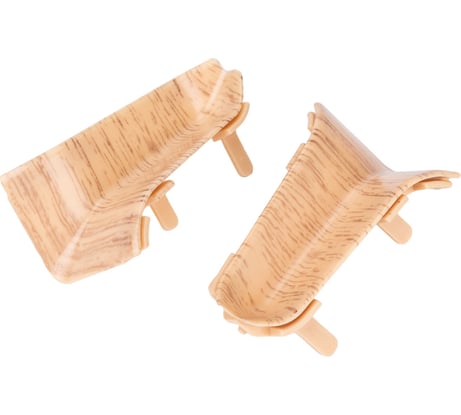 Угол внутренний для плинтуса Волшебная палочка ПВХ 58 мм, 2 шт, цвет 5809 УТ000072784