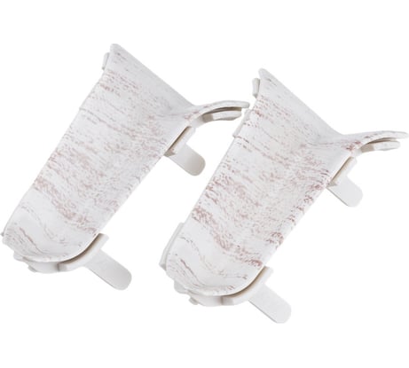 Угол внутренний для плинтуса Волшебная палочка ПВХ 58 мм, 2 шт, цвет 5810 УТ000072788