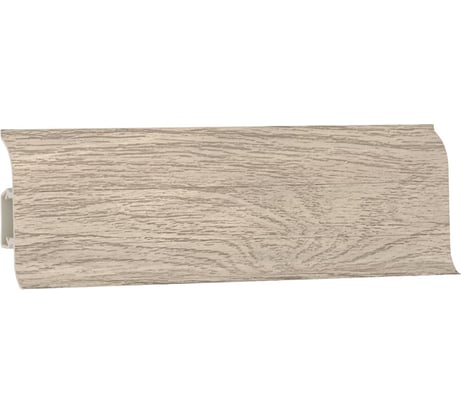 Плинтус Волшебная палочка ПВХ 58 мм, 2,5 м, цвет 5815 УТ000072738