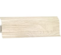 Плинтус Волшебная палочка ПВХ 58 мм, 2,5 м, цвет 5814 УТ000072737