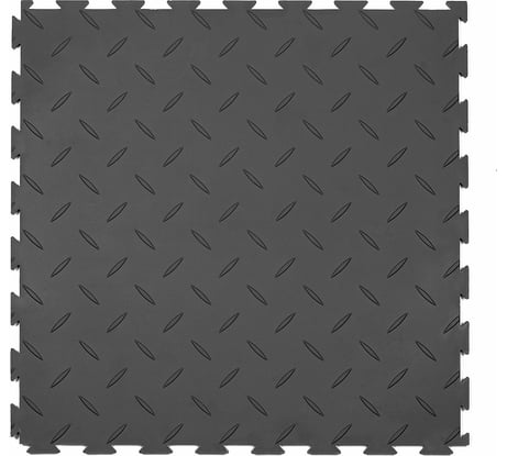 Модульное напольное покрытие ПластФактор SENSOR RICE-5-500-500, Ral 7037, 13 шт. 4627080342866