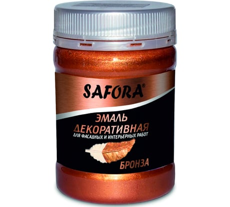 Эмаль перламутровая SAFORA бронза ЭМ101/1
