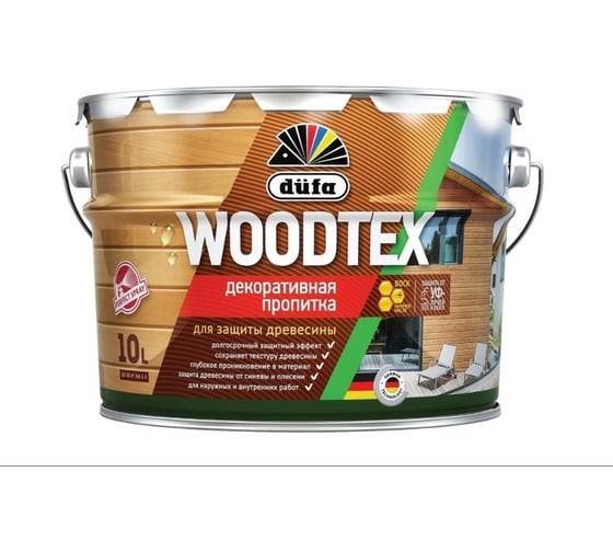 Пропитка Dufa Wood Tex орегон, 10 л Н0000006099