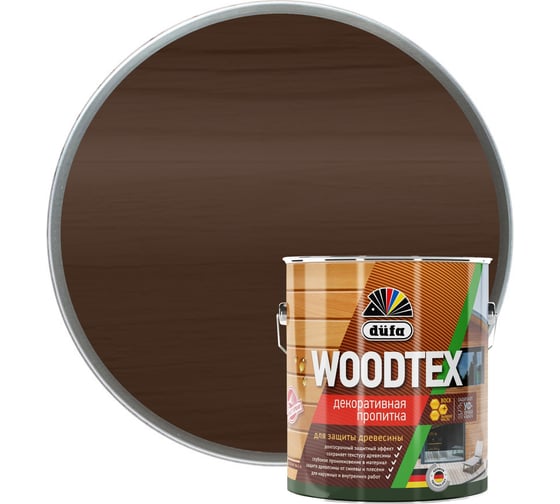 Пропитка Dufa Wood Tex венге, 3 л Н0000006319 1