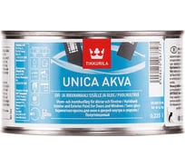 Краска для окон и дверей TIKKURILA Уника Аква База С, 0.225 л, полуглянец 53826