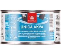 Краска для окон и дверей TIKKURILA Уника Аква 0.225 л, полуглянец 53658