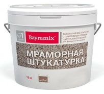 Мраморная штукатурка Bayramix BAY Peach Rose-K 15 кг BMSH-PR-K