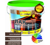 Лак для дерева с антисептиком SAFORA (полуглянцевый; 2 л) 019