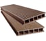 Террасная доска Euro-Deck, ДПК, шоколад, 27x139х3000 мм, 200 шт. 2000002968146 1
