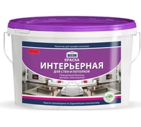 Краска для стен и потолков AQUADECOR ИНТЕРЬЕРНАЯ (2.8 кг; 4 шт) УТ-00000334