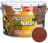 Лессирующий антисептик для дерева Pufas махагон Decoself 9л тов-200275