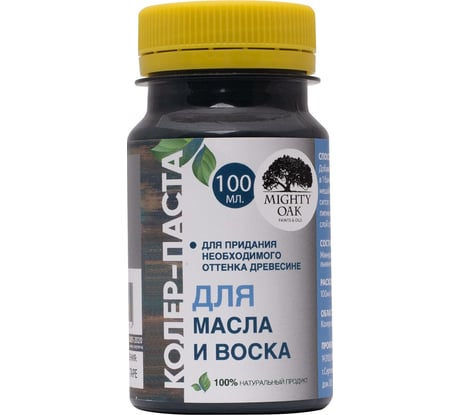 Колер-паста MIGHTY OAK графит, 0.1 л MO158